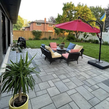 low maintenance backyard