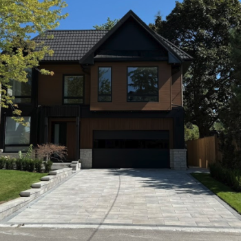 retaining wall installation