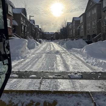 snow removal in milton